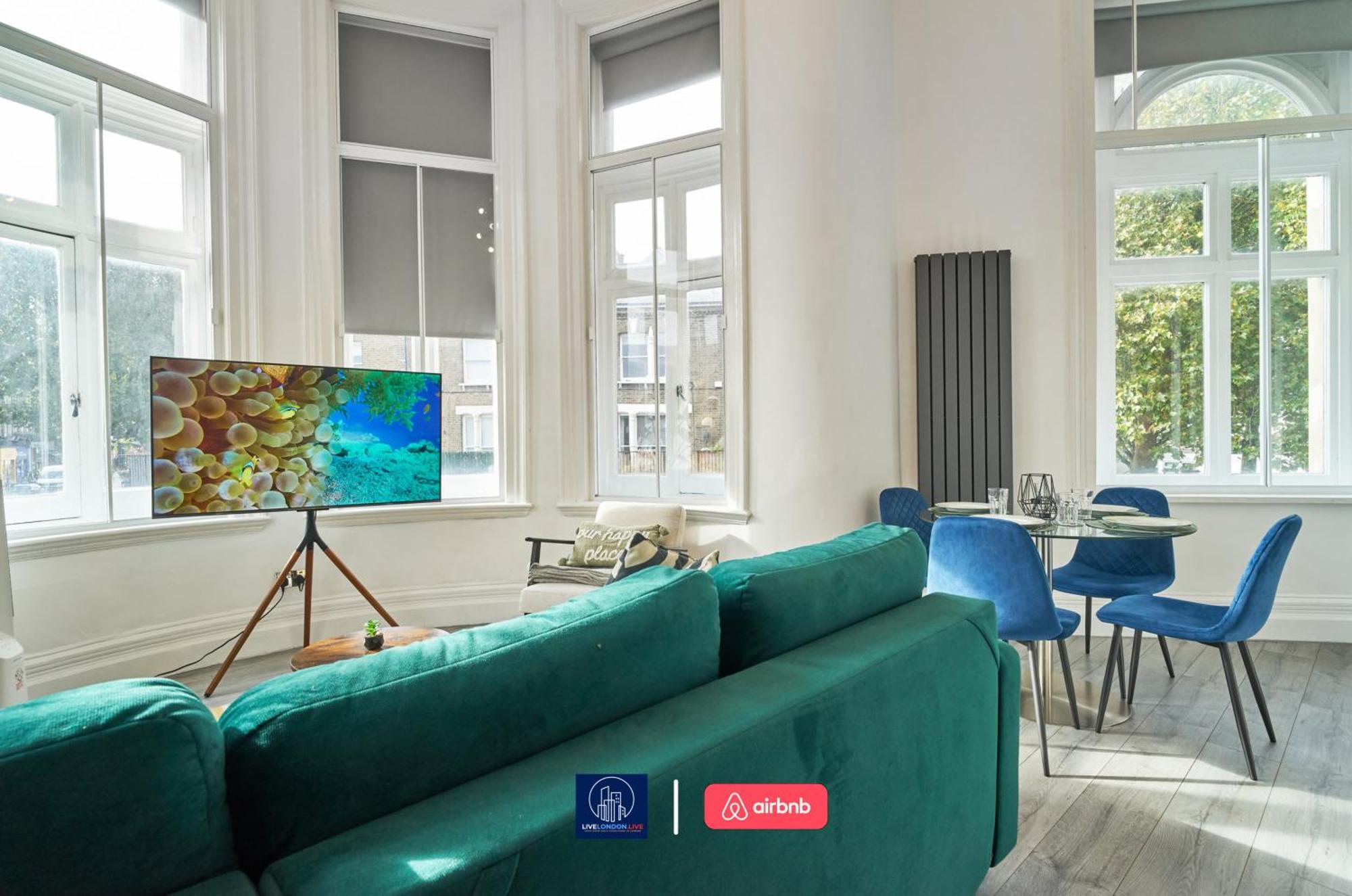 Last-Minute Specials L Sleeps Up To 4 Guests L One-Bedroom Apartment With King Bed And High Ceilings Near Camden By Live London Short Lets & Serviced Accommodation Exterior photo