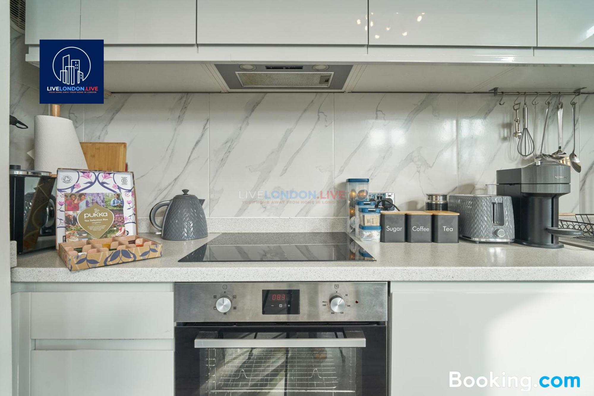 Last-Minute Specials L Sleeps Up To 4 Guests L One-Bedroom Apartment With King Bed And High Ceilings Near Camden By Live London Short Lets & Serviced Accommodation Exterior photo